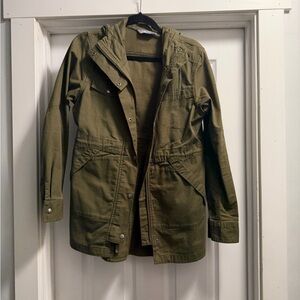 The North Face Olive Green Women's Military Jacket